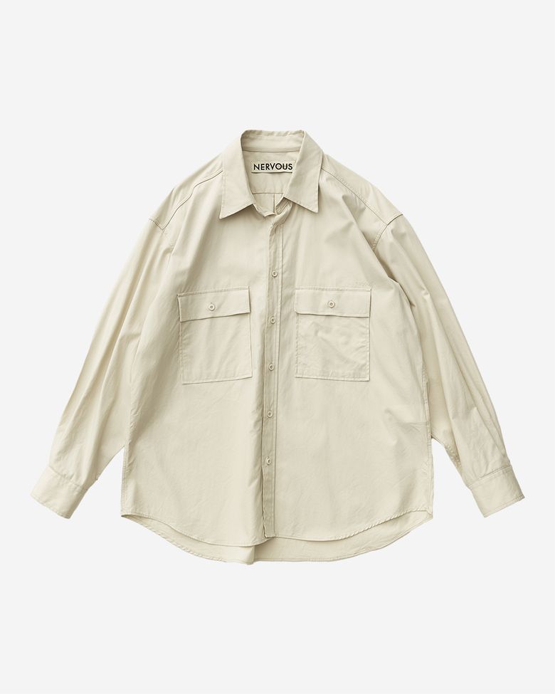 TWO POCKET SHIRTS _ beige