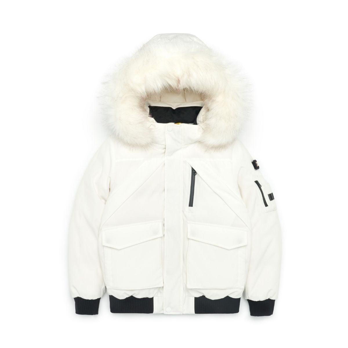 내셔널지오그래픽 키즈(NATIONAL GEOGRAPHIC KIDS) K234UDW920 타루가 덕 다운 점퍼 IVORY