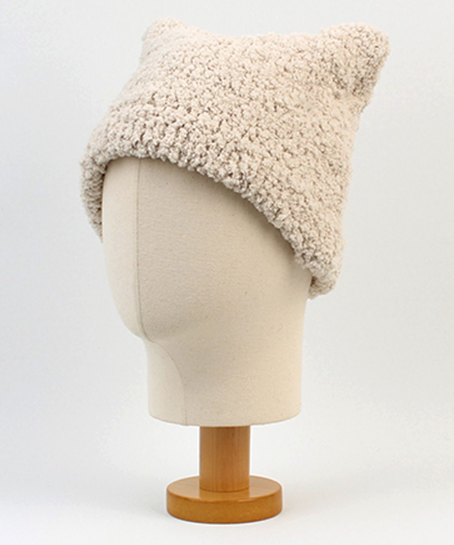 │UNIVERSAL CHEMISTRY│ Gwidali hat BKThunder Beige Fleece E MUSINSA | UNIVERSAL CHEMISTRY BKThunder Beige Fleece Earflap Cap