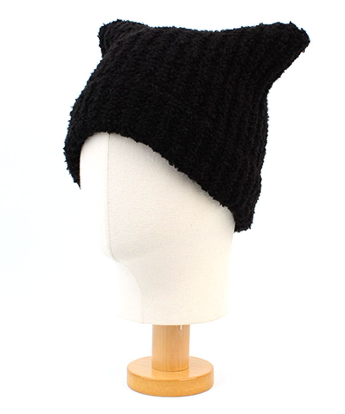 유니버셜 케미스트리(UNIVERSAL CHEMISTRY) Horn Knit Black Beanie 뿔비니