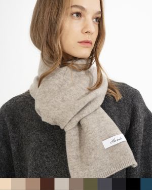 [2PACK] 울 터치 니트 머플러 11 Colors