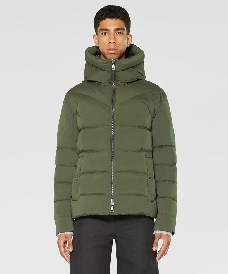 BOMBER WITH  DOWN PADDING (D/KHAKI) [8AM629]