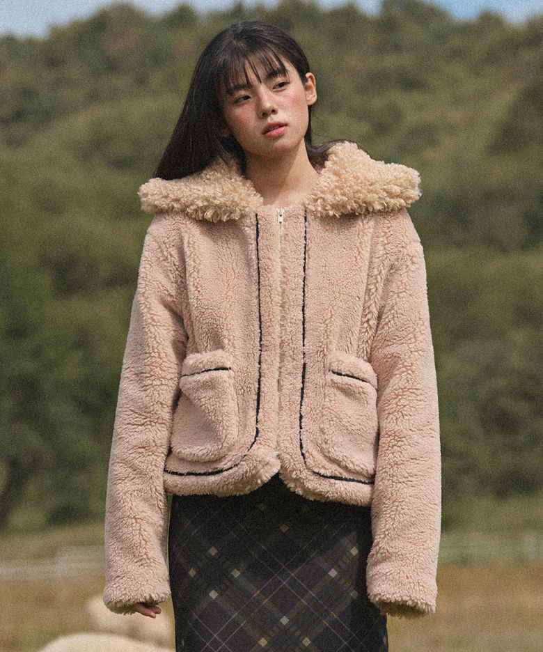 Fur-collar Dumble Jumper