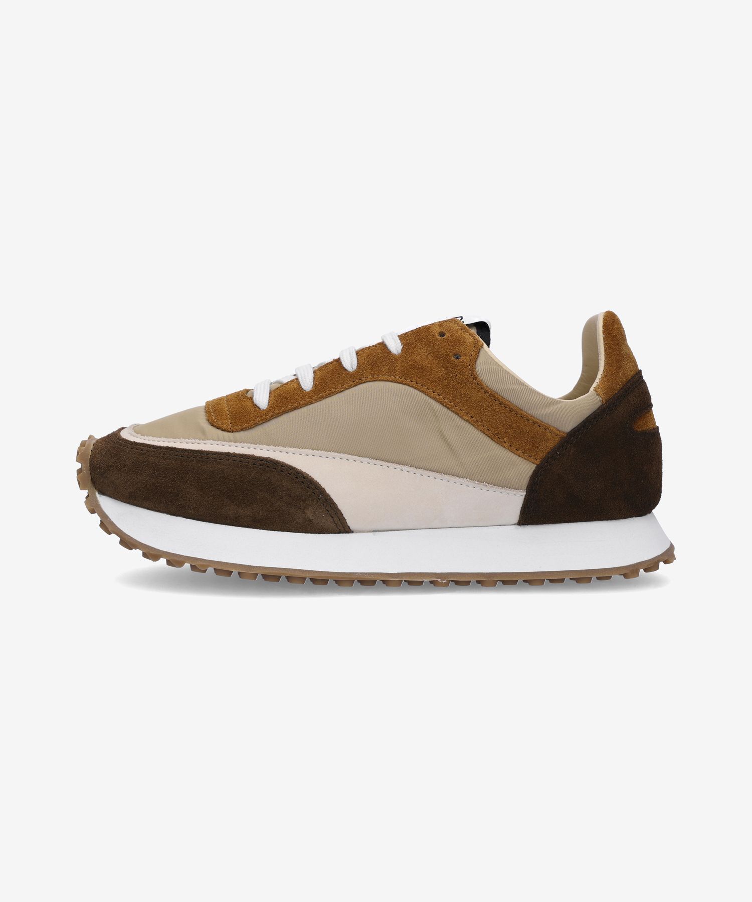 MUSINSA | SPALWART Tempo Low Sneakers - Bark / 51139592952