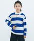 스트라이프 럭비 셔츠 [블루/화이트]