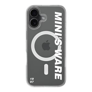 [아이폰17추가] BASICLOGO MAGSAFE BUMPER CASE_WHITE BIG