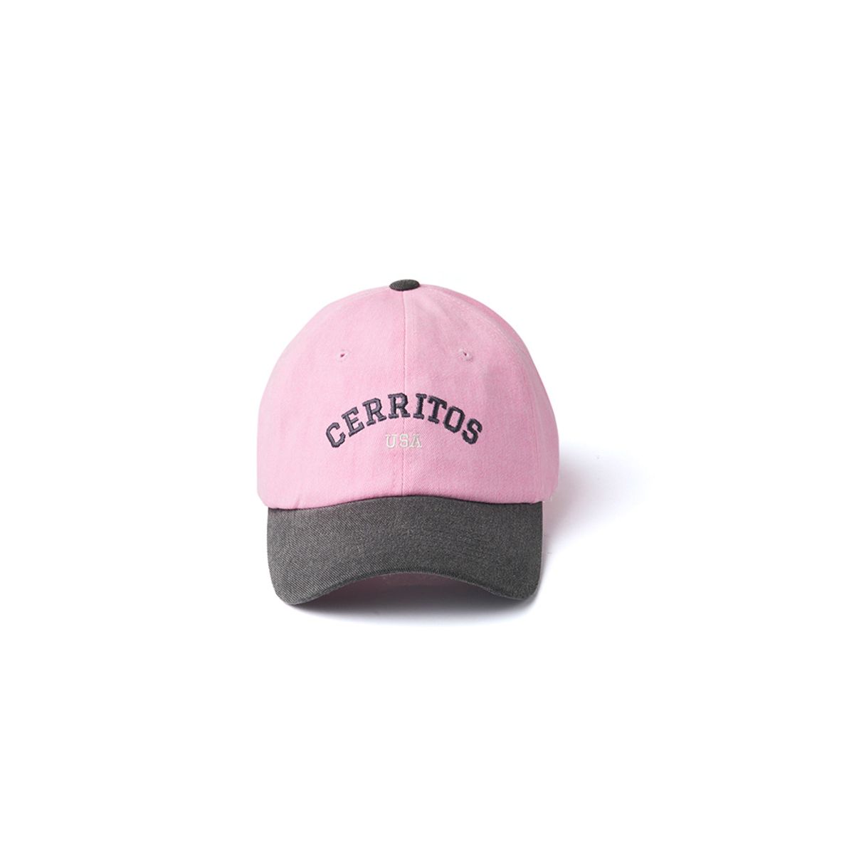 호텔세리토스(HOTEL CERRITOS) Cerritos TwoTone Ball Cap [Pink-Charcoal]