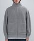 [Heavyweight] PULLOVER KNIT JACKET (GRAY)
