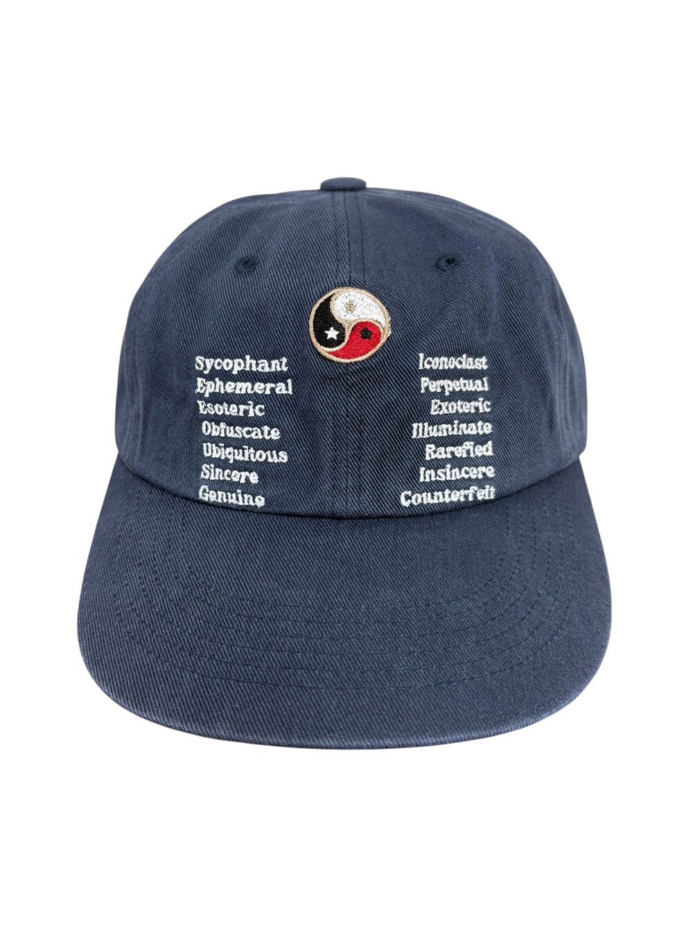 [FASTLE]Fresh Washed Cap WHITE DARK NAVY 帽子 FASTLE]Fresh Washed Cap WHITE DARK NAVY 帽子 (キャップ