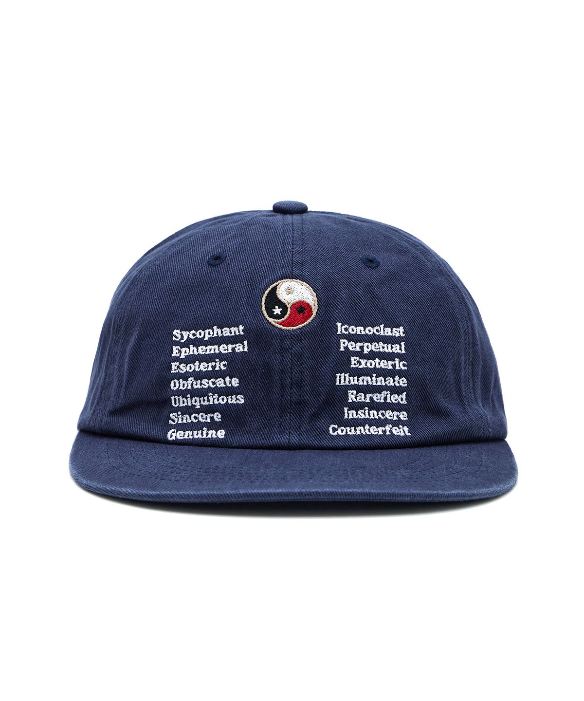 패슬(FASTLE) Yin Yang Washed Cap Navy