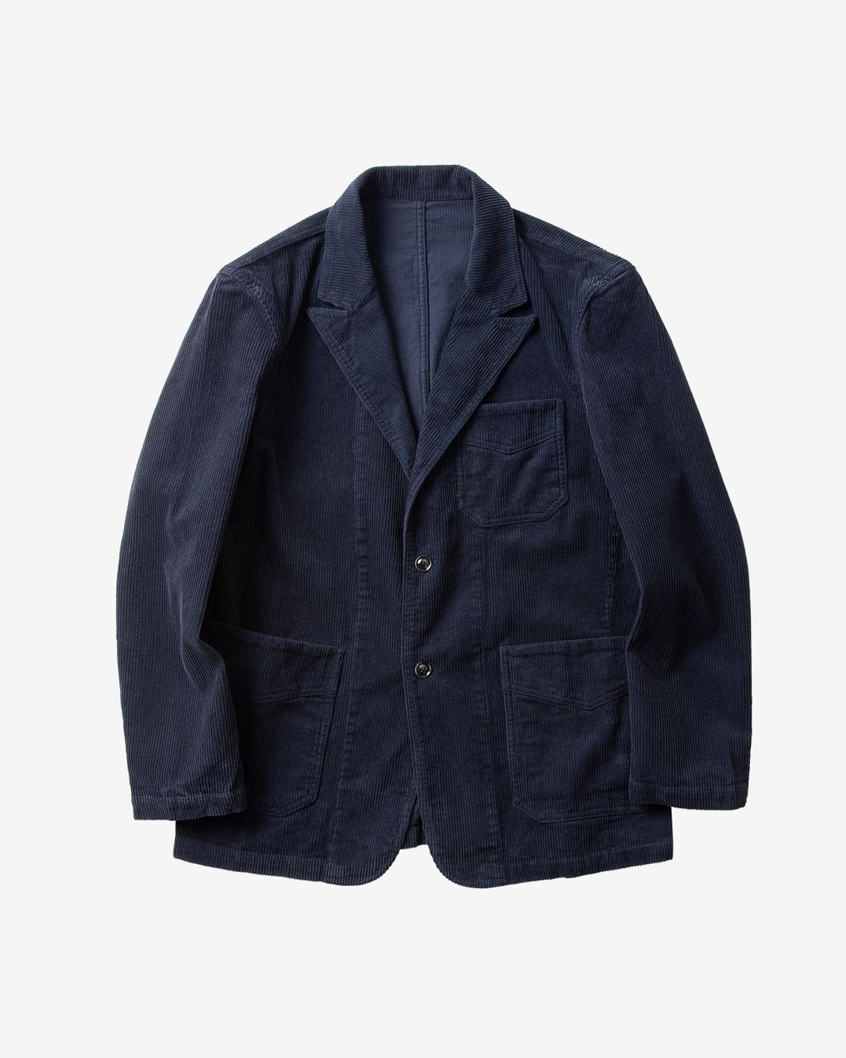 솔티(SORTIE) Tura Corduroy Washed Jacket (Blue)