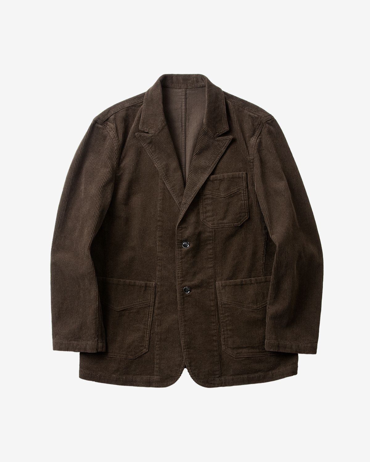 솔티(SORTIE) Tura Corduroy Washed Jacket (Brown)