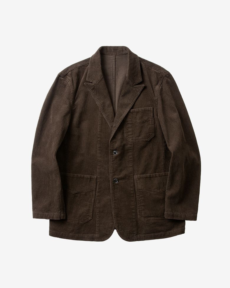 Tura Corduroy Washed Jacket (Brown)