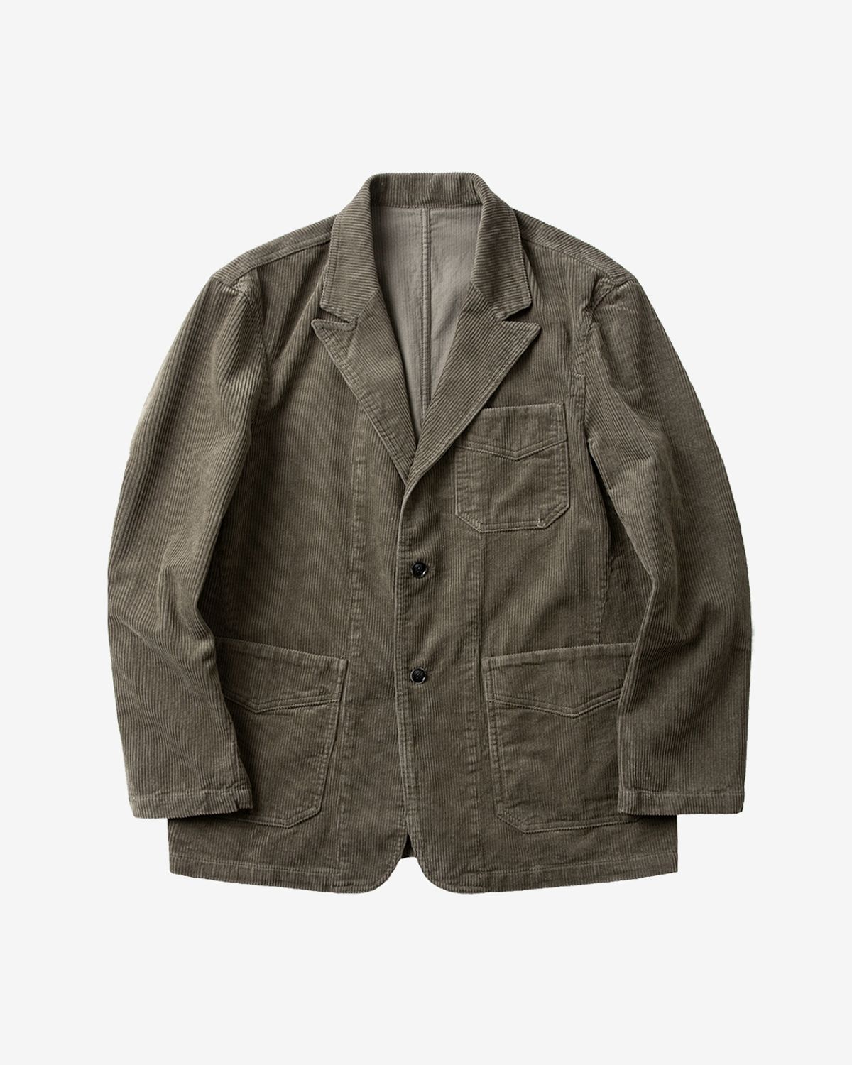 솔티(SORTIE) Tura Corduroy Washed Jacket (Light Khaki)
