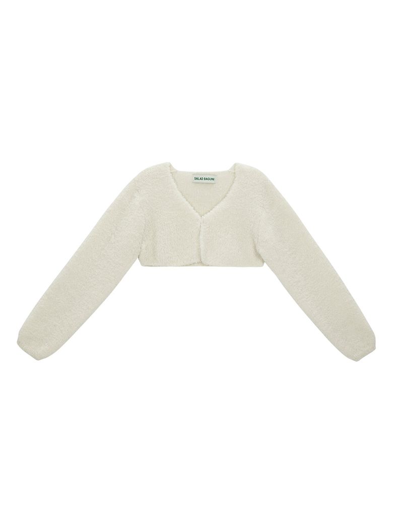 Super Cropped Wool Jacket_white