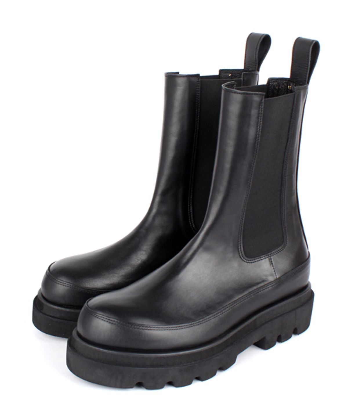데이빗스톤(DAVID STONE) DAVID STONE HI-COMMANDO SOLE CHELSEA BOOTS