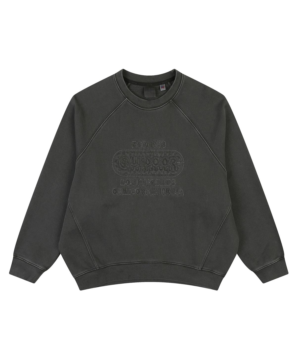 아웃도어 프로덕츠(OUTDOOR PRODUCTS) 스티치 로고 스웻셔츠 STITCHED LOGO SWEAT SHIRTS