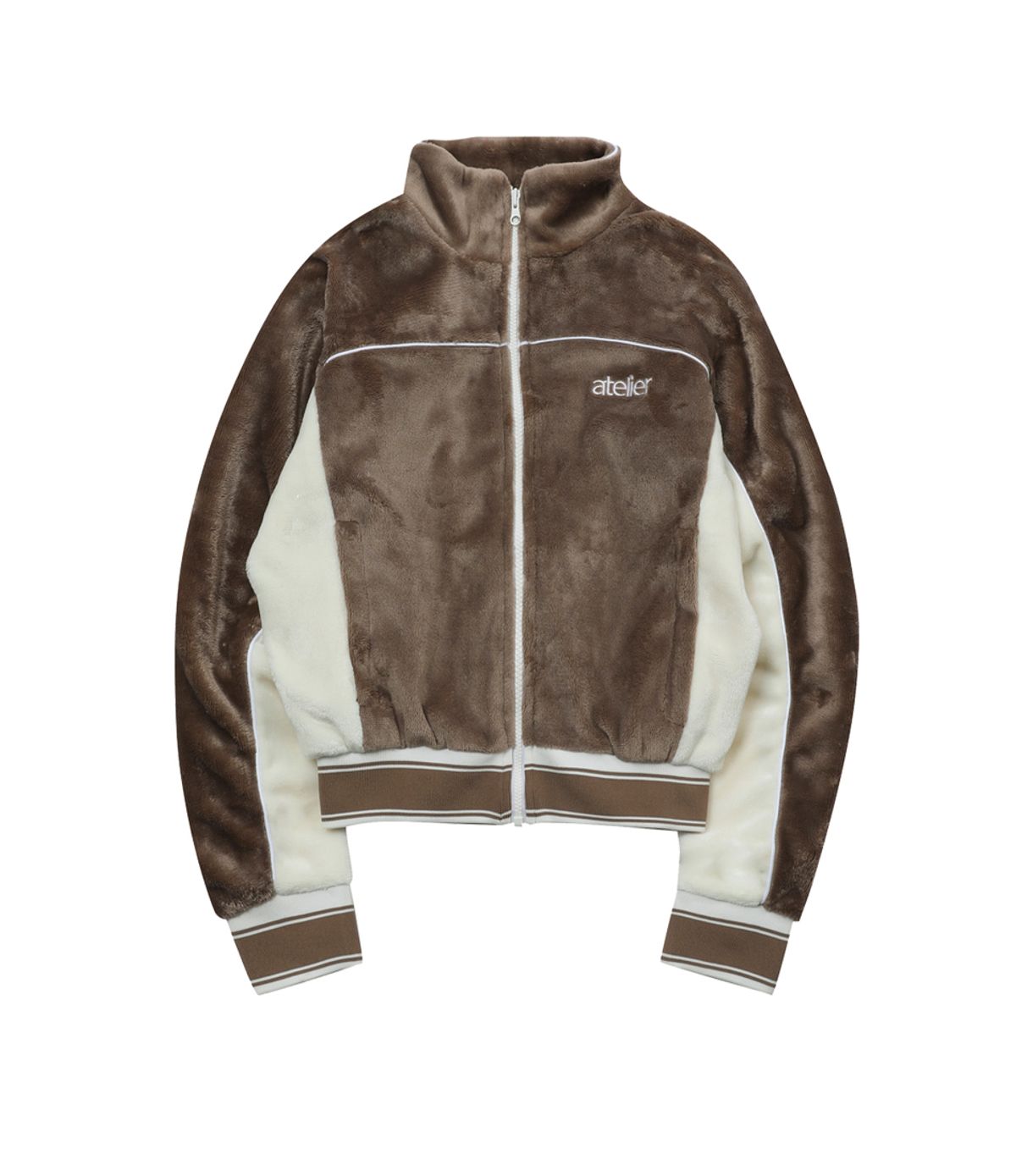 챈스챈스(CHANCECHANCE) ATELIER TRACK JACKET(BROWN)