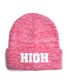 HIGH NEON BEANIE (RED)