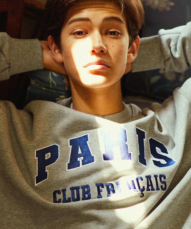 유니브 맨투맨(그레이/네이비)