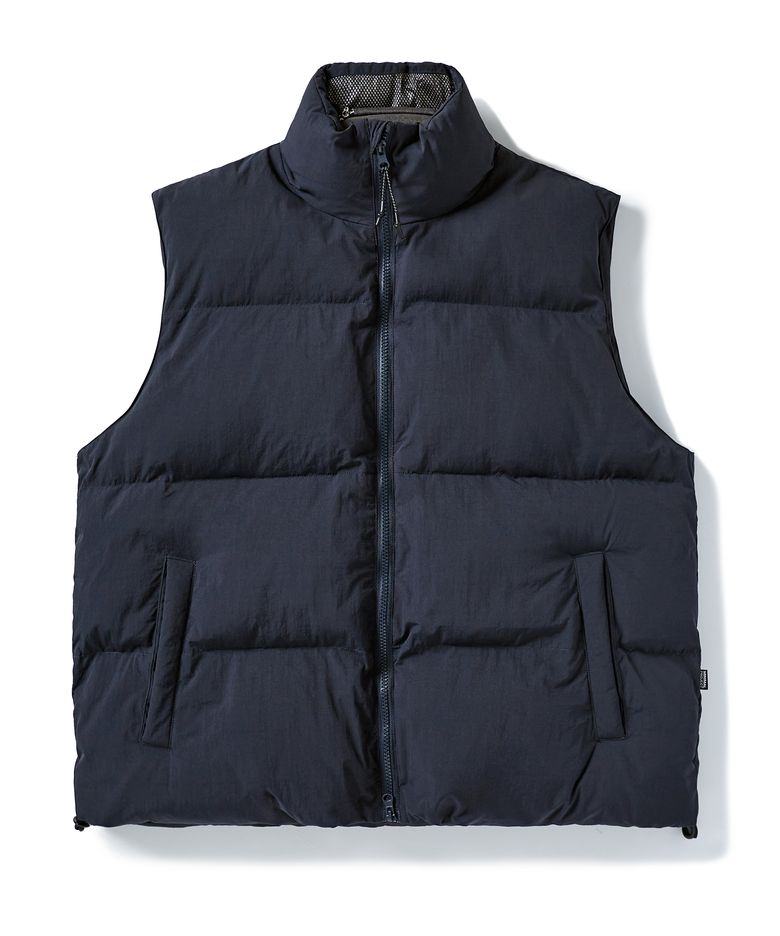 MNMP 하이넥 패딩 베스트 MVT102 [NAVY]