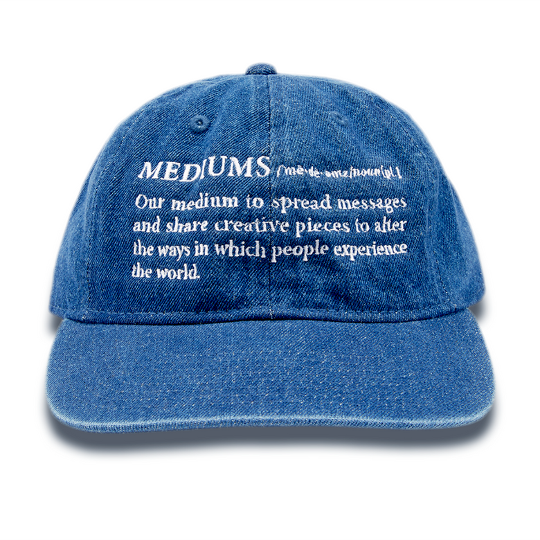 Definition Cap - Denim (사전적 정의 캡)