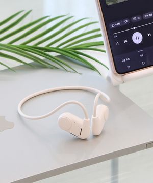 스포츠 오픈형 무선 블루투스 이어폰 공기전도 귀걸이형 이어셋 IBC-100