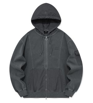 UFC 다잉 릴렉스핏 후드 집업 차콜 U2HDU3113CH