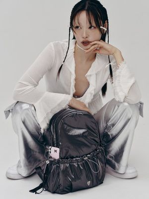 Heart Lock String Backpack_HC239OBG001M