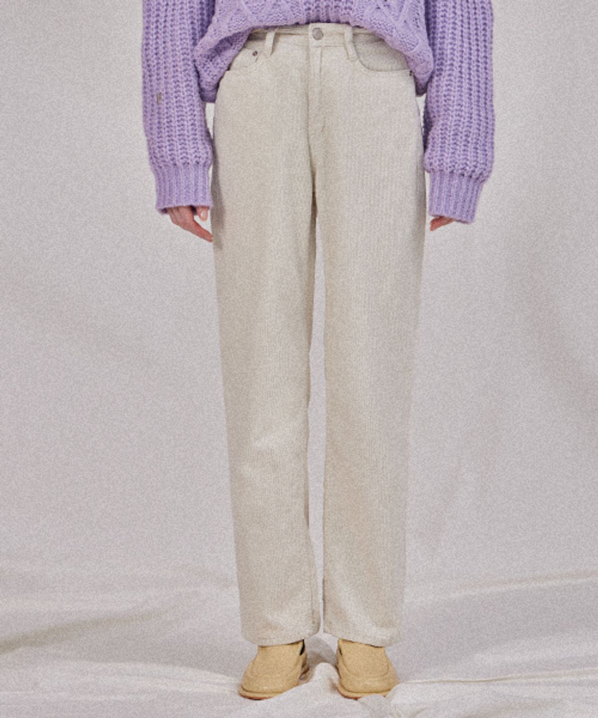 헤인트(HAINT) 벨르코듀로이와이드팬츠_8COLORS_IVORY
