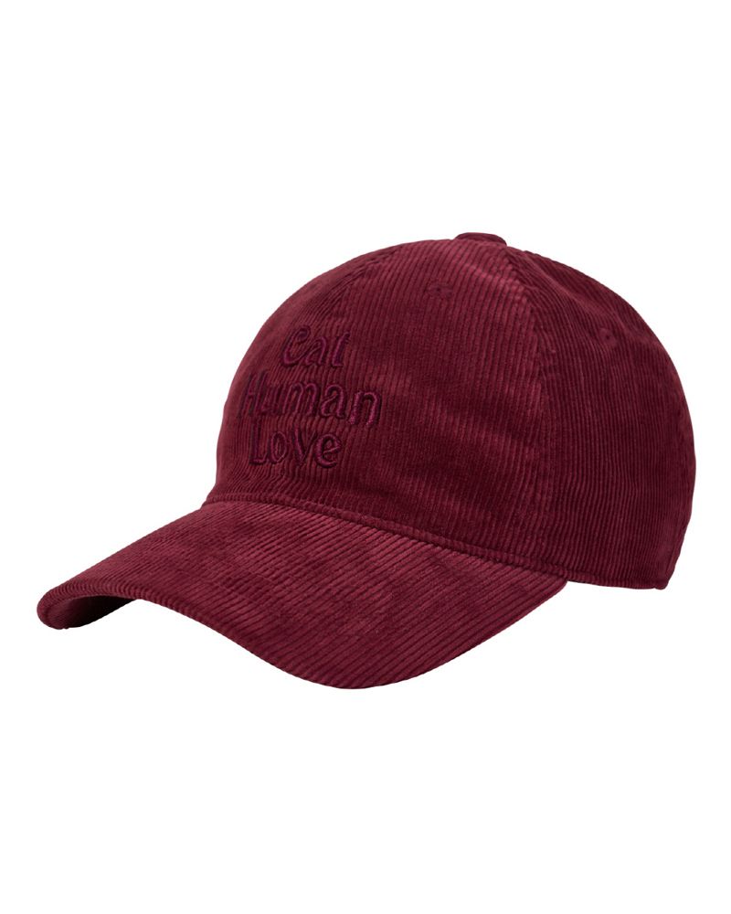☆HUMAN N CAT☆ Pound Color Block Corduroy Ball Cap Burgundy MUSINSA | HUMAN N CAT Pound Colorblock Corduroy Ball Cap