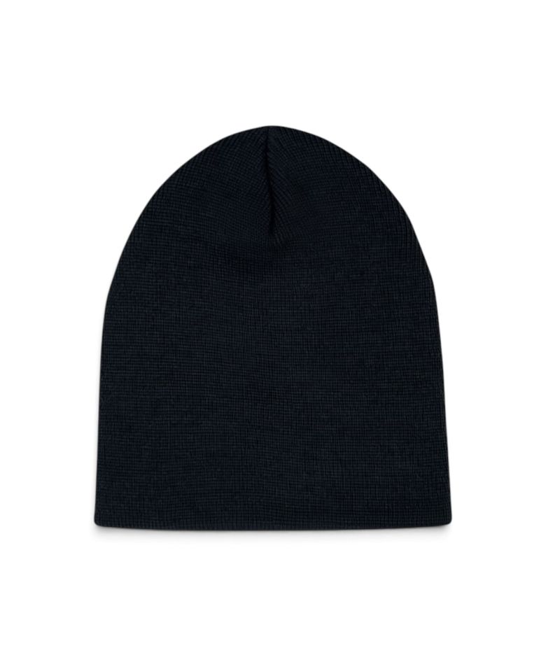 Basic Short Beanie (Black)