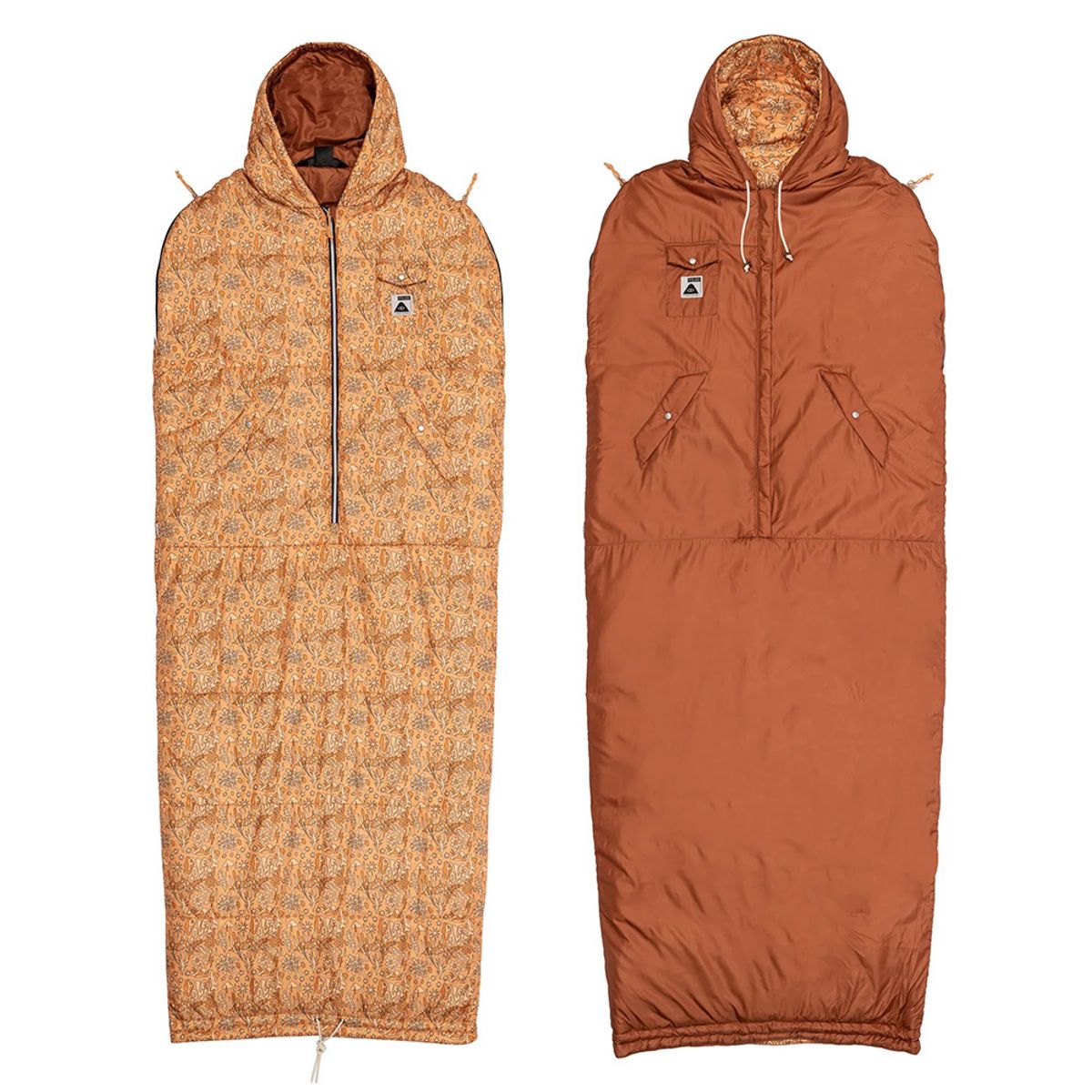 폴러스터프(POLERSTUFF) 양면 냅색 BLOOMERORANGE