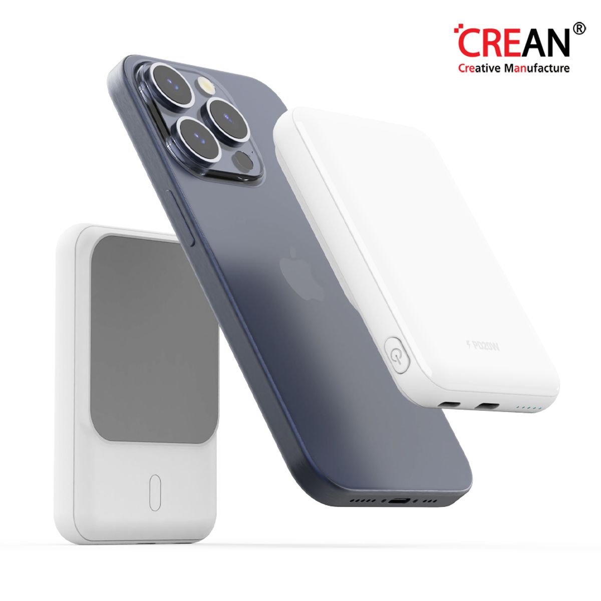 크레앙(CREAN) 맥세이프 PD 20W 보조배터리 5000mAh (CREBATPDMG)