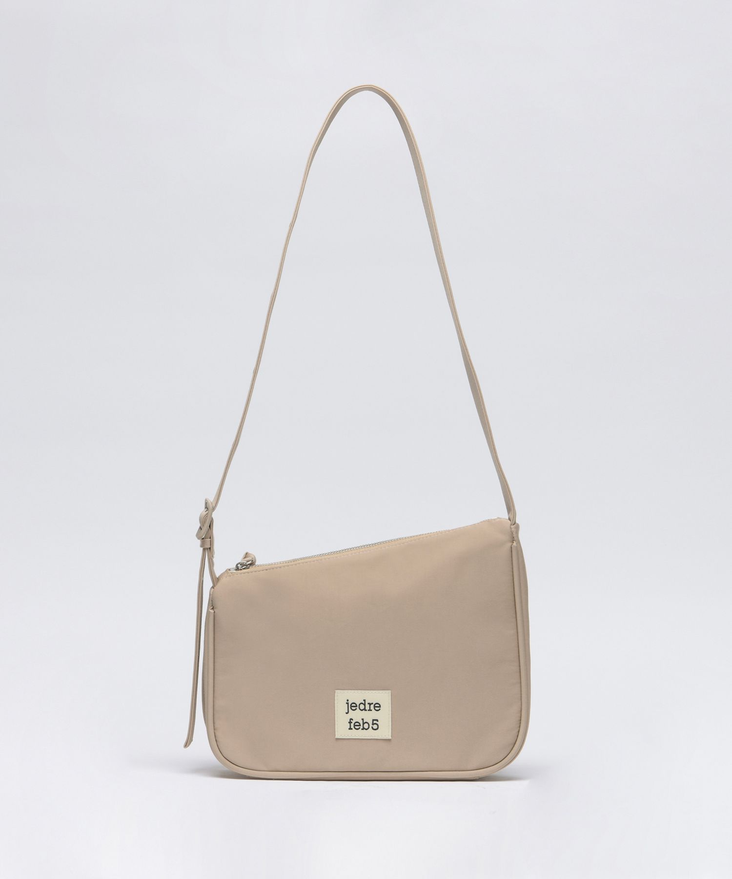 ☆JEDREFEB5☆ Slant Medium Shoulder Bag Beige MUSINSA | JEDREFEB5 Slant Medium Shoulder Bag Beige