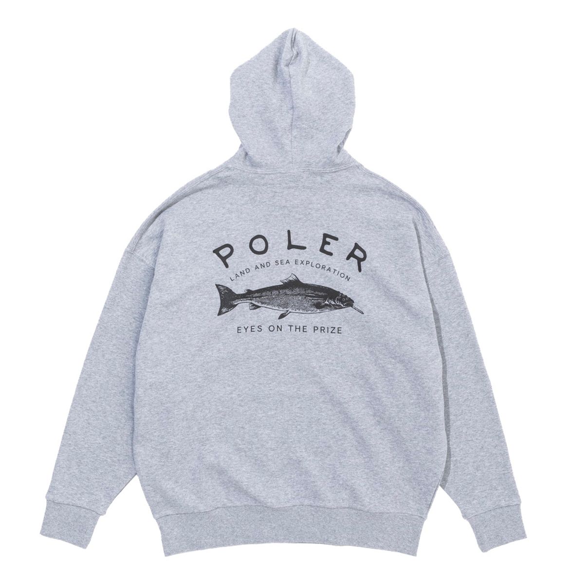 폴러스터프(POLERSTUFF) 랜드 앤드 씨 후드 GRAY