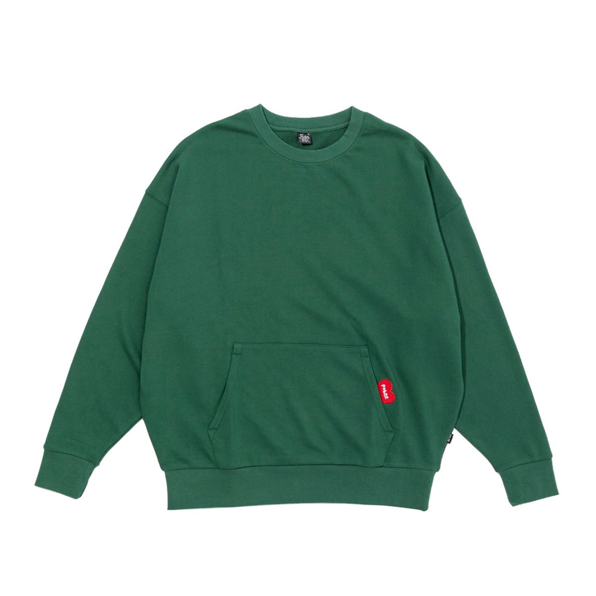 폴러스터프(POLERSTUFF) 퓨리 하트 캥거루 크루 GREEN