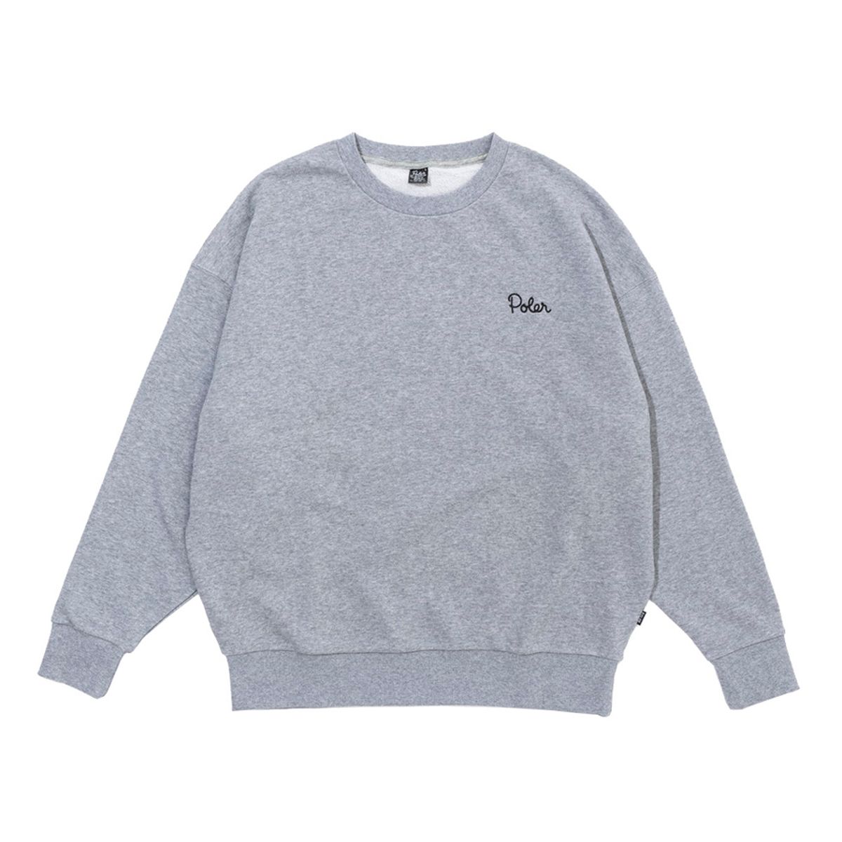 폴러스터프(POLERSTUFF) 폴러 EMB 크루 GRAY