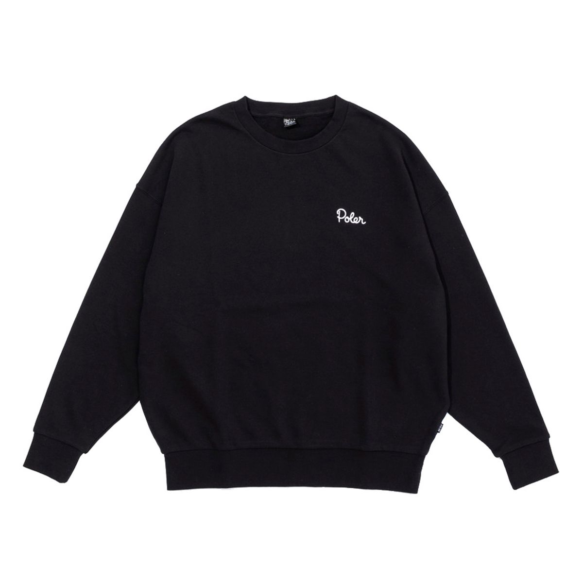 폴러스터프(POLERSTUFF) 폴러 EMB 크루 BLACK