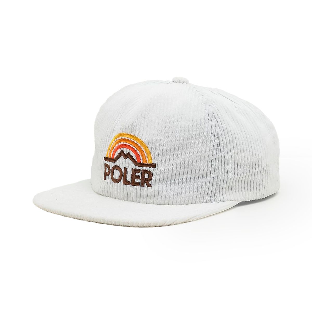 폴러스터프(POLERSTUFF) MTN 레인보우 햇 WHITE