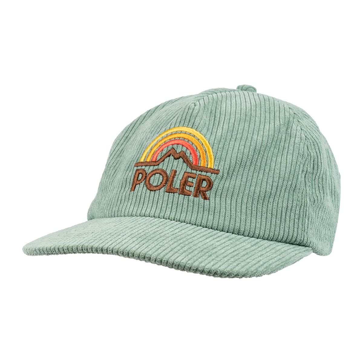 폴러스터프(POLERSTUFF) MTN 레인보우 햇 FOREST SERVICE GREEN