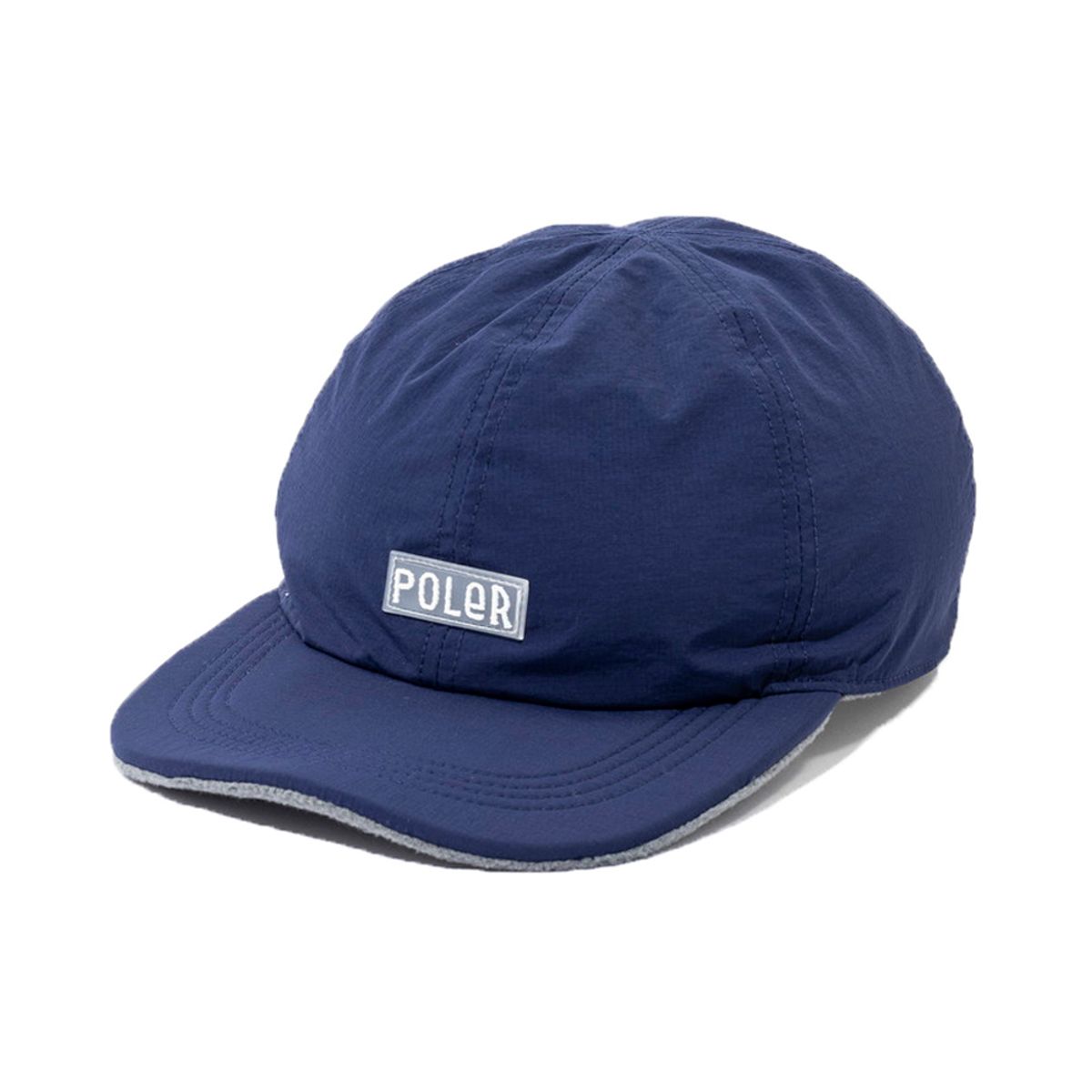 폴러스터프(POLERSTUFF) 리버시블 후리스 캡 NAVY GRAY