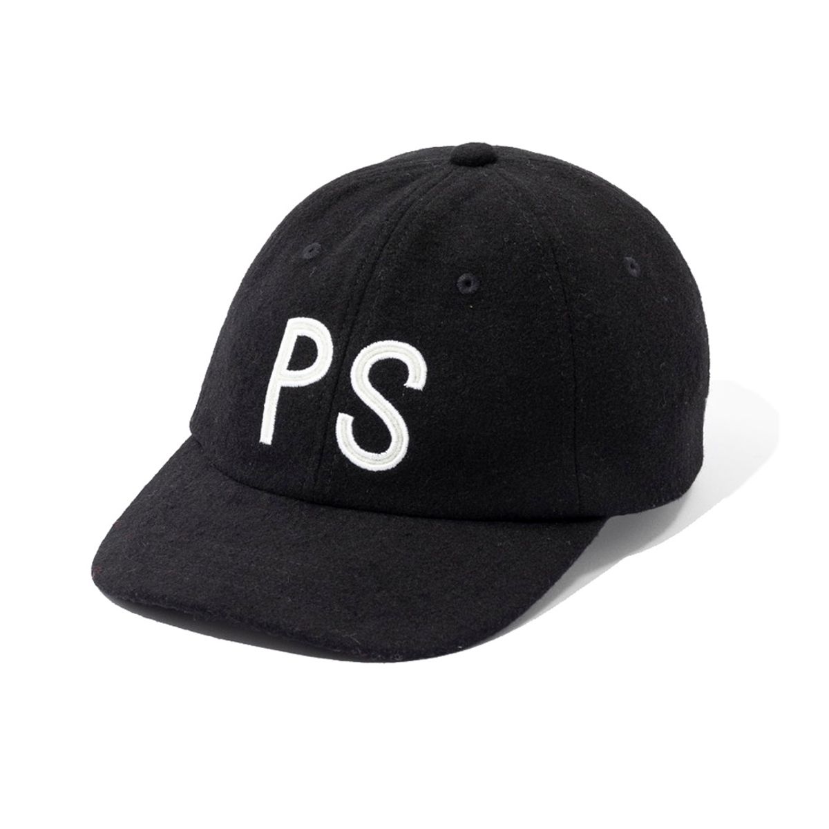 폴러스터프(POLERSTUFF) 울 베이스볼 캡 BLACK