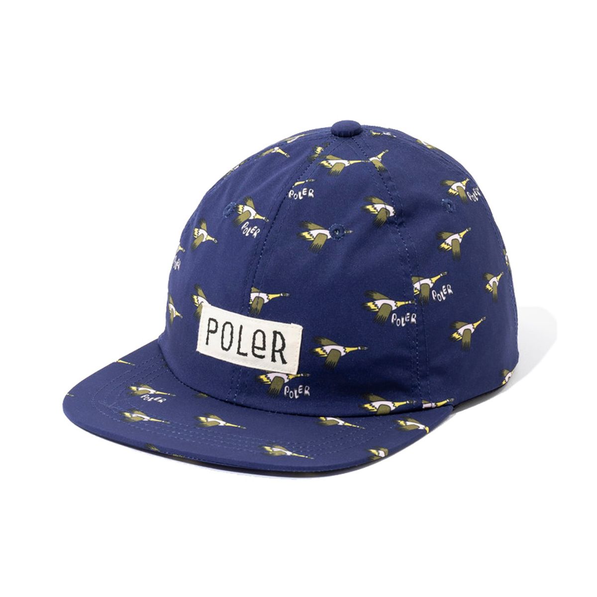 폴러스터프(POLERSTUFF) 올 오버 6P 캡 NAVY