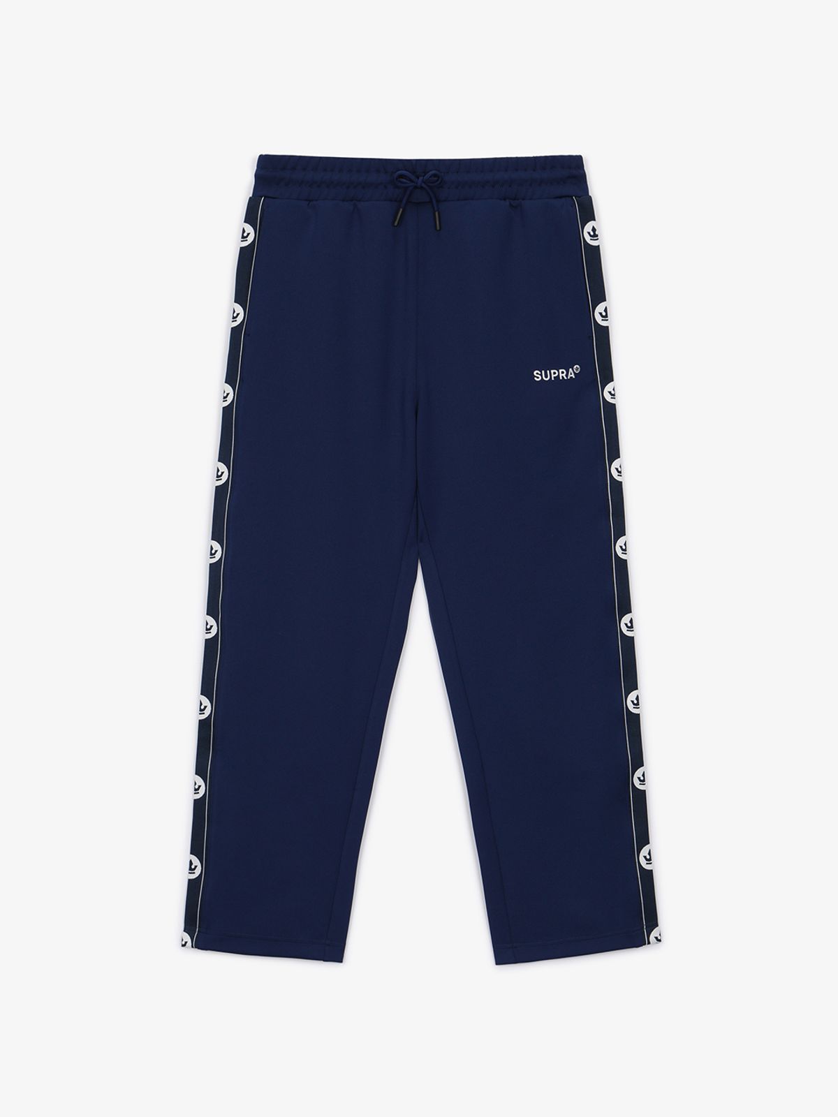 수프라(SUPRA) 에센셜 사이드 테이프드 트랙 셋업 하의(NAVY)