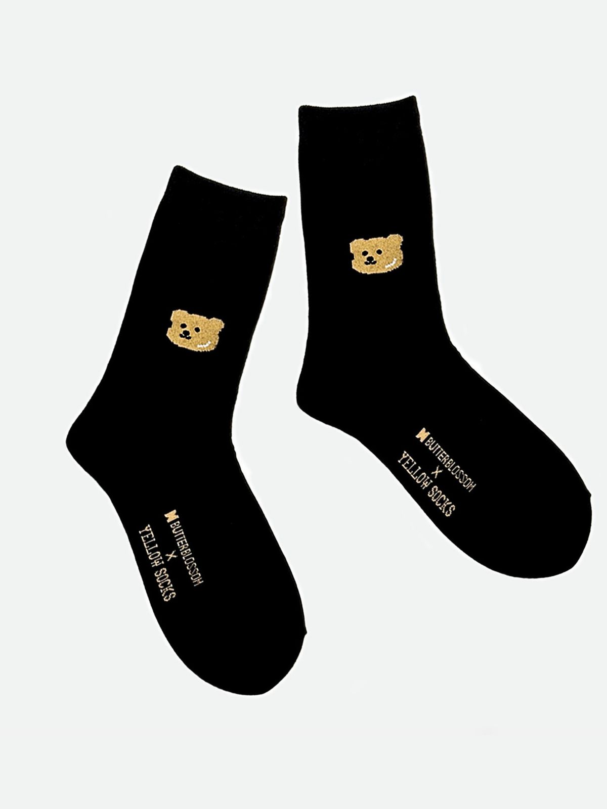 옐로우삭스(YELLOWSOCKS) [옐로우삭스 X 버터블라썸] 블랙