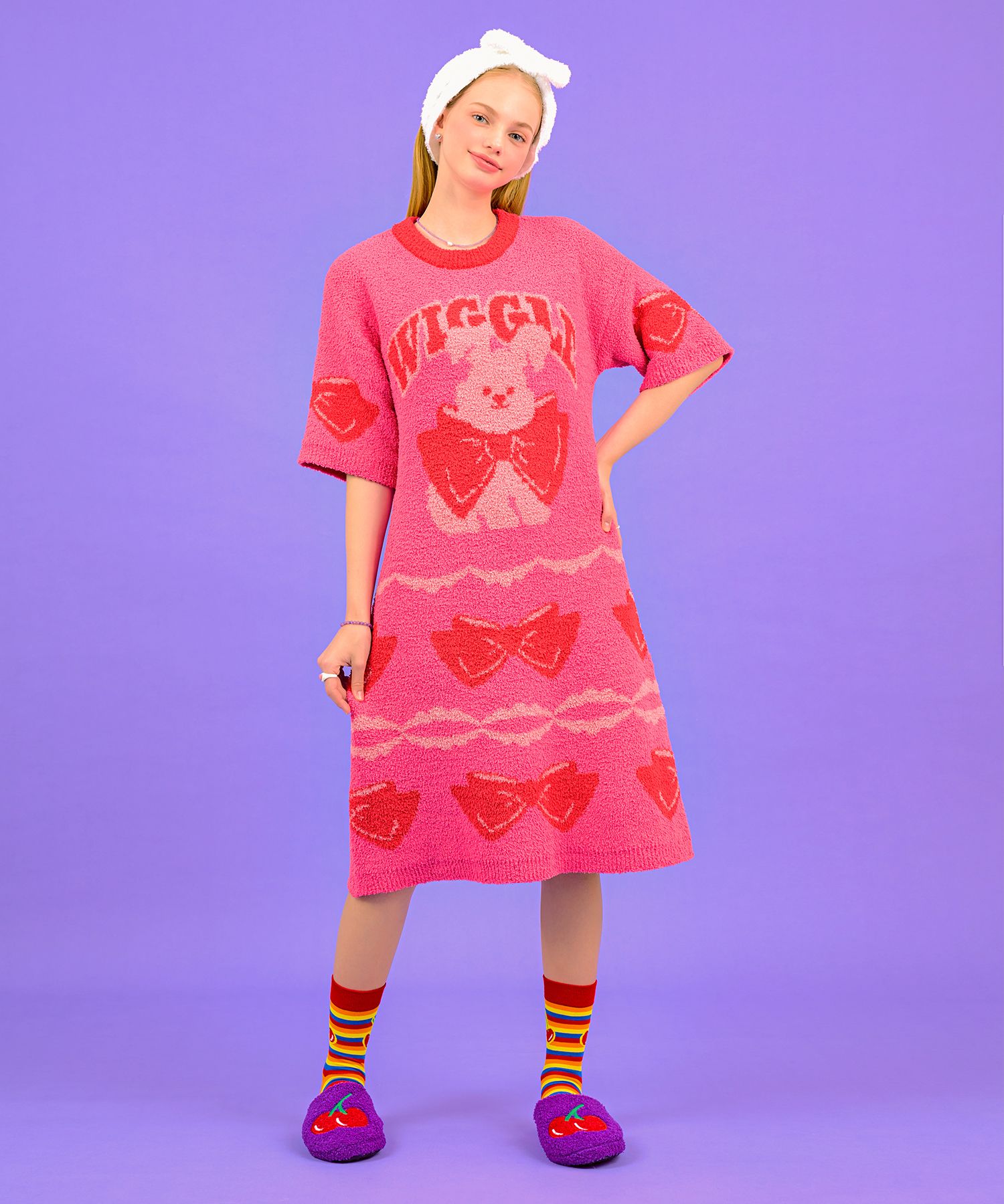 【Wiggle Wiggle】韓国雑貨★ Pajama Set_Long org.jpg