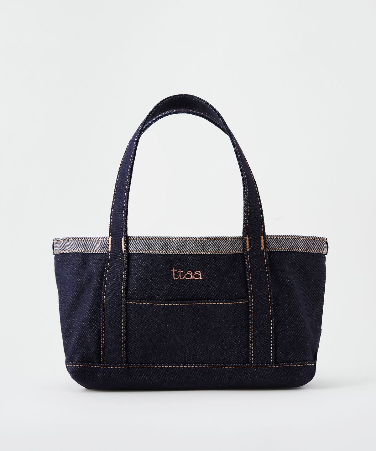 티티에이에이(TTAA) Logo Stitch Mini Tote Navy