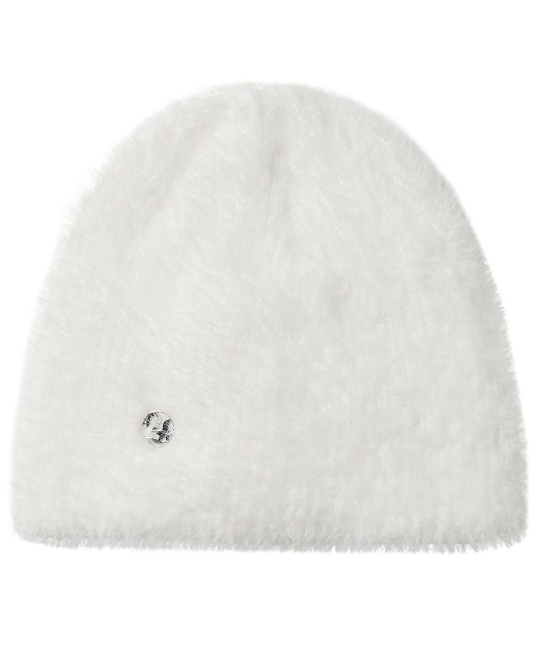 Fur Knit Beanie (FL-727_White)