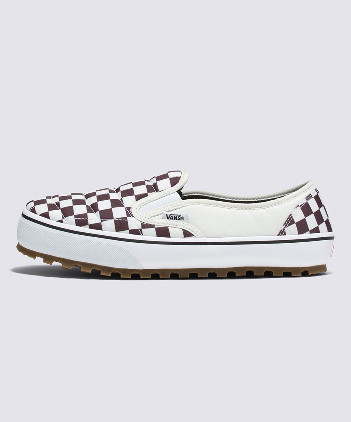 반스(VANS) 스노우 랏지 슬리퍼 반스 가드 - 퀼디드 체커보드